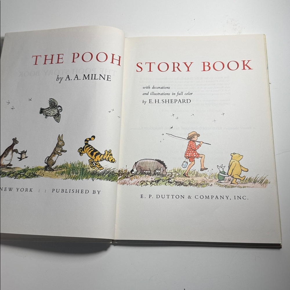 The Pooh Story Book by A.A. Milne 1965 Hardback - Picture 3 of 7